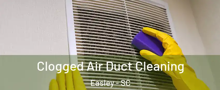 Clogged Air Duct Cleaning Easley - SC