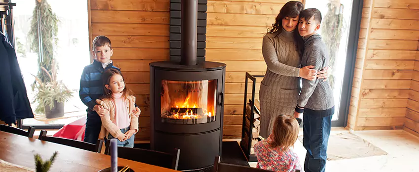 Morso Cast Iron Fireplace Insert Installation in Easley, South Carolina