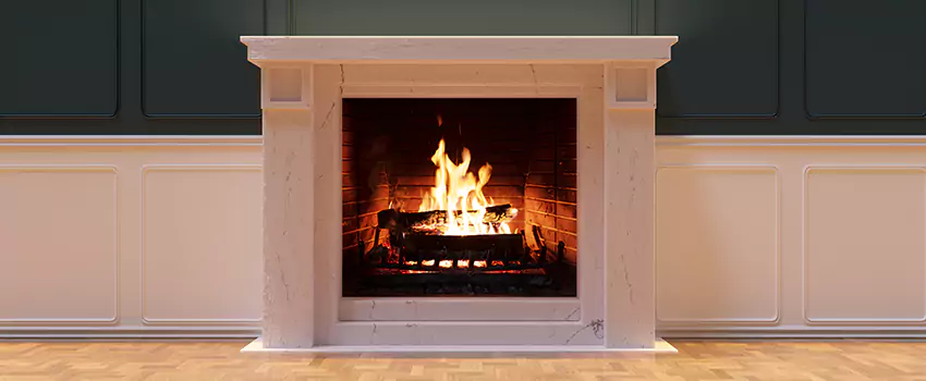 Open Flame Wood-Burning Fireplace Installation Services in Easley, South Carolina