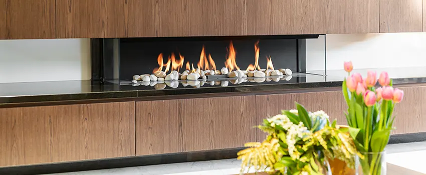 Double-height Fireplace Design Refurbishment in Easley, South Carolina