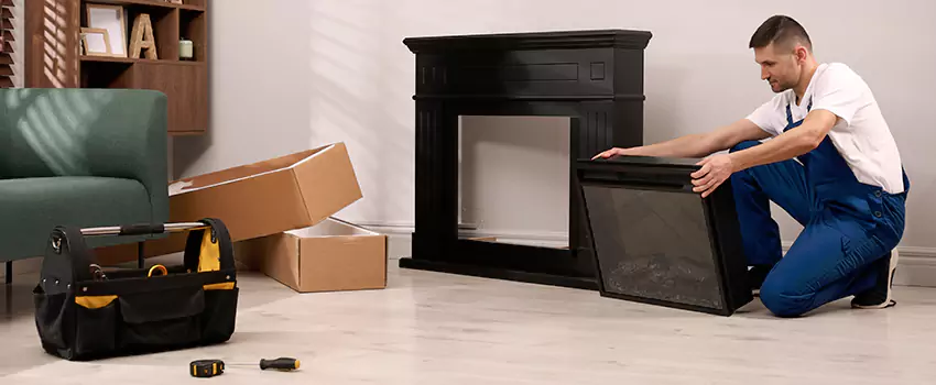 Old Rusted Metal Fireplace Repair And Replacement in Easley, SC