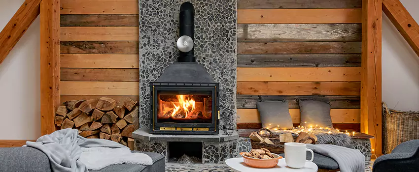 Thelin Hearth Products Direct Vent Gas Stove Fireplace Inspection in Easley, South Carolina